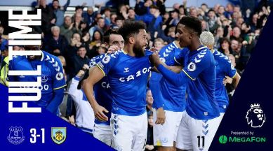 6分钟3球!埃弗顿3-1逆转 贝帅4轮抢10分+英超领跑