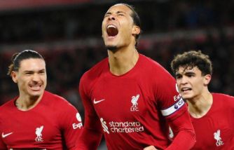英超-利物浦2-0狼队 范戴克破门萨拉赫建功努涅斯进球被吹