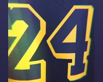 NFL球员收到黑曼巴球衣和Kobe 6