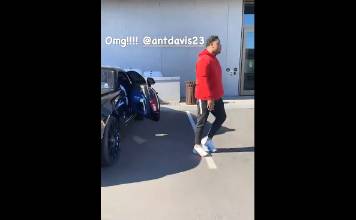 羡慕！库兹马拍下浓眉的豪车