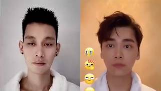 美颜开过头了哈！林书豪&李易峰模仿微信最新表情包