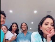 瓦妮莎晒视频感谢亲朋好友为小碧过生日